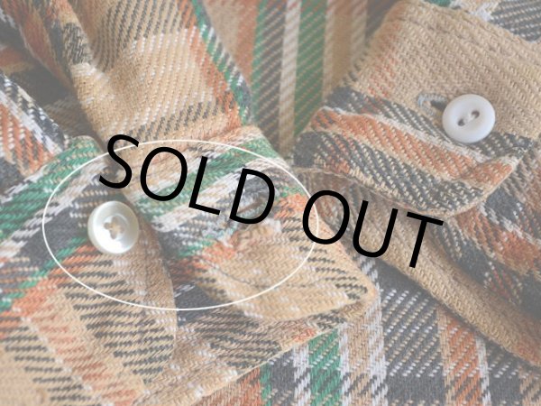 右袖カフスボタン付け替えとボタンホールにホツレ。