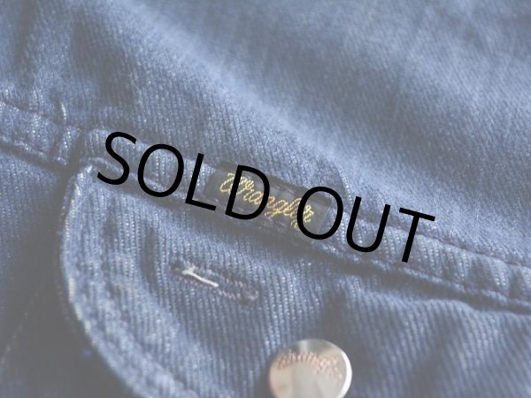 画像5: 1970s Wrangler デニムボアジャケット  表記42  (5)