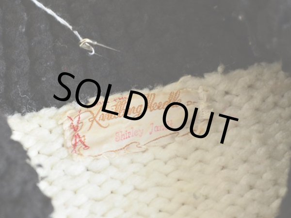 画像3: 1960s〜 ダンシングカウボーイ柄カウチンセーター　 実寸M  (3)