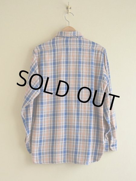 画像2: 1970s Woolrich ヘビーネルシャツ  表記M  (2)