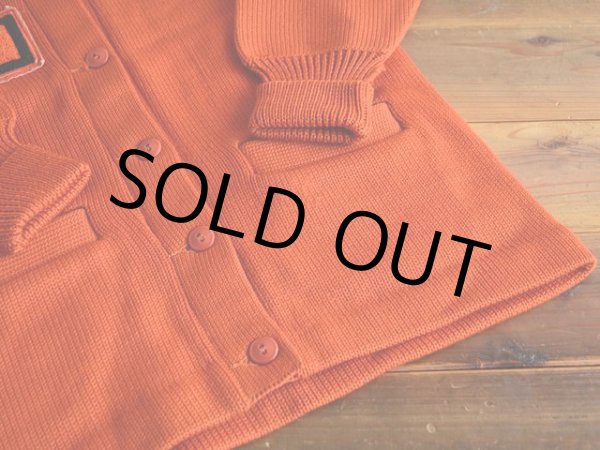 画像7: 1940s Allion Award Sweater レタードカーディガン　 実寸36  (7)