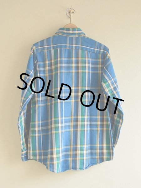 画像2: 1970s KLONDIKE ヘビーネルシャツ　 表記14 1/2  (2)