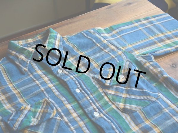 画像5: 1970s KLONDIKE ヘビーネルシャツ　 表記14 1/2  (5)