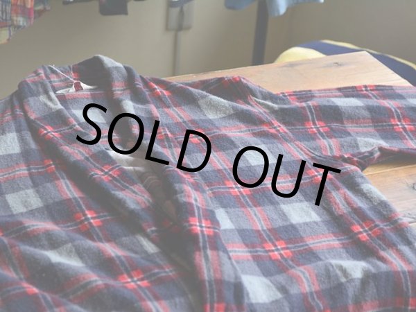 画像4: 1950s〜 Wingsプリントネルガウン　 表記M  (4)