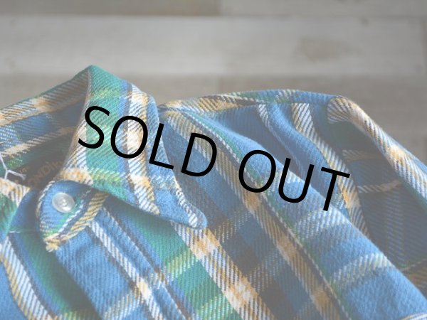 画像4: 1970s KLONDIKE ヘビーネルシャツ　 表記14 1/2  (4)