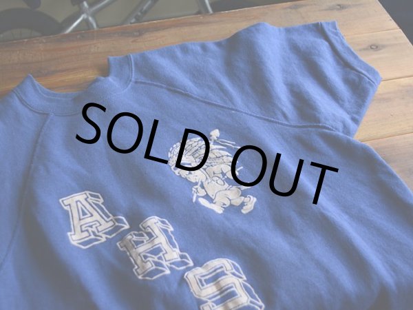 画像3: 1970s フロッキー半袖スウェット　 実寸M  (3)