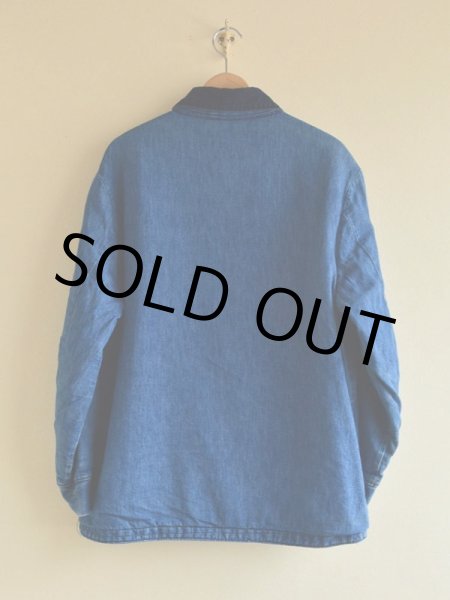 画像2: 1970s Wrangler ブランケット付きデニムカバーオール  表記40  (2)