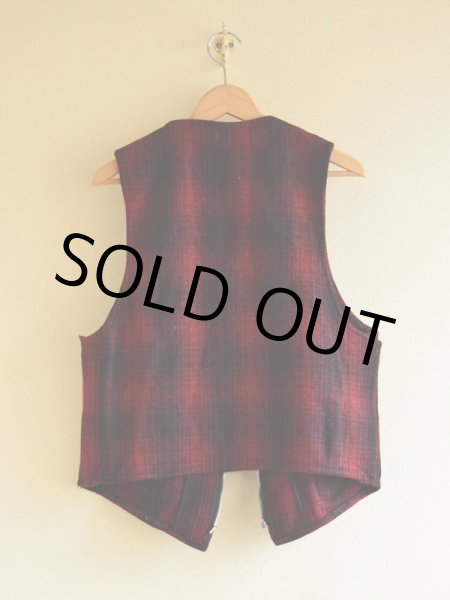 画像2: 1940s PennRich ウールベスト　 実寸M  (2)