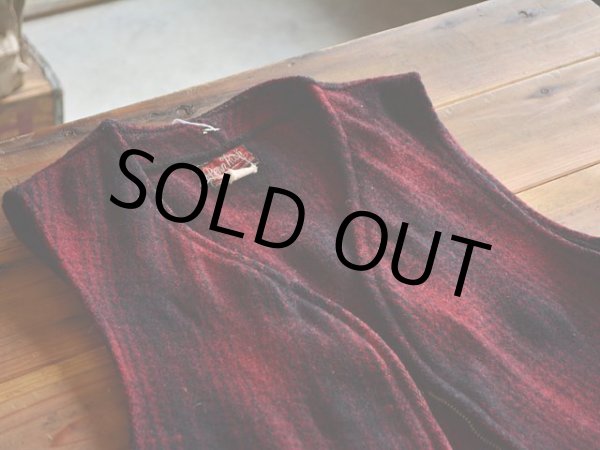 画像4: 1940s PennRich ウールベスト　 実寸M  (4)