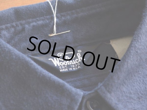 画像3: 1980s Woolrich シャモアクロスシャツ  実寸M  (3)