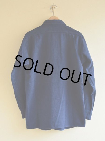 画像2: 1980s Woolrich シャモアクロスシャツ  実寸M  (2)