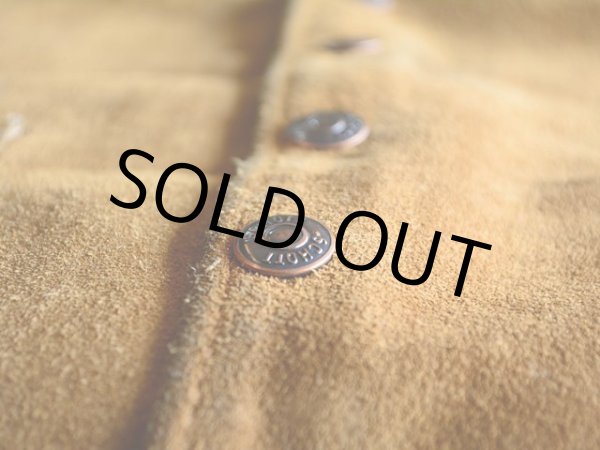 画像5: 1970s Schott RANCHER スウェードレザーベスト　 表記L  (5)