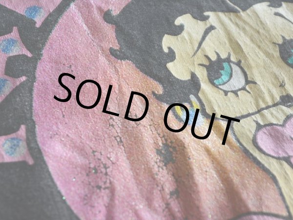 画像6: 1990s〜 BettyBoop ラメスウェット　 表記XL  (6)