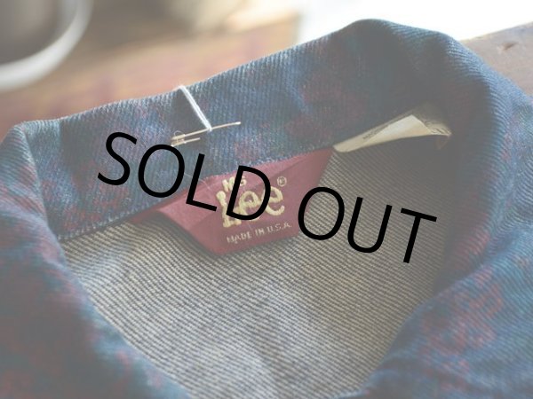 画像3: 1980s Lee 総柄デニムジャケット  表記11/12  (3)