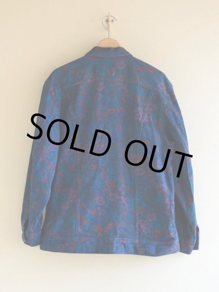 画像2: 1980s Lee 総柄デニムジャケット  表記11/12  (2)