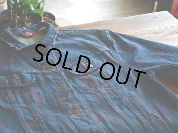 画像4: 1980s Lee 総柄デニムジャケット  表記11/12  (4)