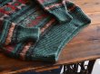 画像5: Iencraig Knitwear ウールニットセーター　 表記M  (5)