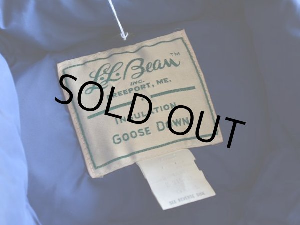 画像3: 1970s L.L.Bean ダウンベスト  表記L  (3)