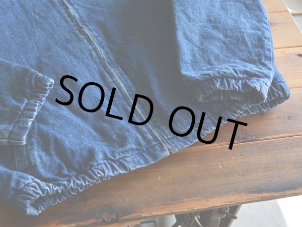 画像6: 1980s L.L.Bean チンスト付き中綿デニムジャケット  表記L  (6)