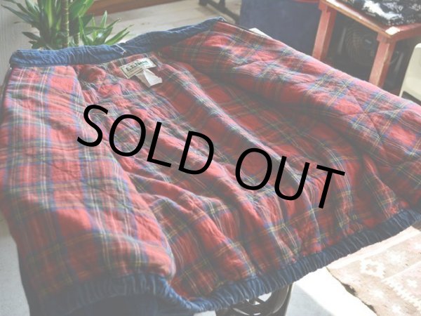 画像7: 1980s L.L.Bean チンスト付き中綿デニムジャケット  表記L  (7)