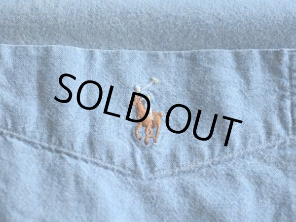 画像5: RalphLauren シャンブレーBDシャツ  表記XXL  (5)