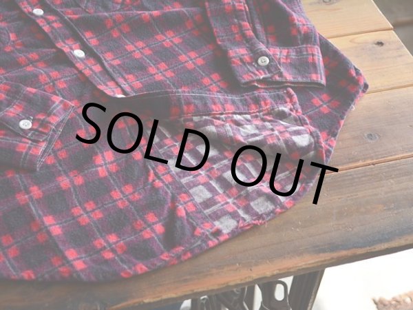 画像5: 1960s 5Brother プリントネルシャツ　 表記15  (5)