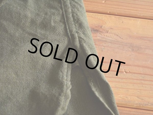 画像7: 1930s RUSSELL UNIFORM CO. チンスト付きワークシャツ　 実寸L  (7)