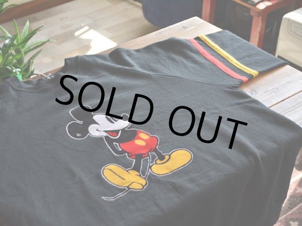 画像5: 1980s Mickey Mouse フロッキースウェット　 表記XXL  (5)