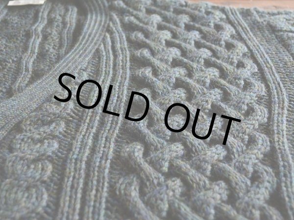 画像5: CottageKnitwear フィッシャーマンニットカーディガン　 MADE IN ENGLAND　 実寸XL  (5)