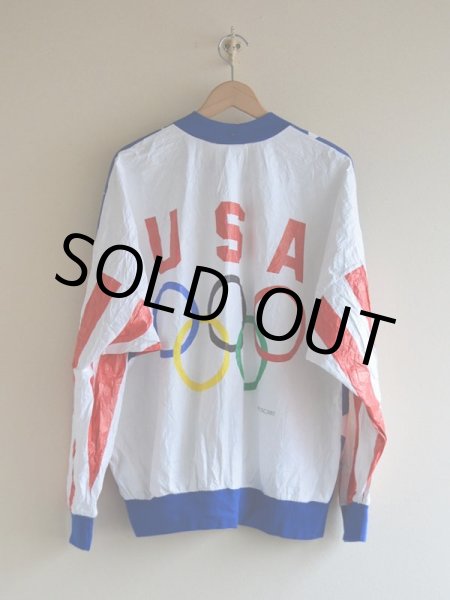 画像2: 1990s USAオリンピック柄ペーパージャケット　 表記XL  (2)