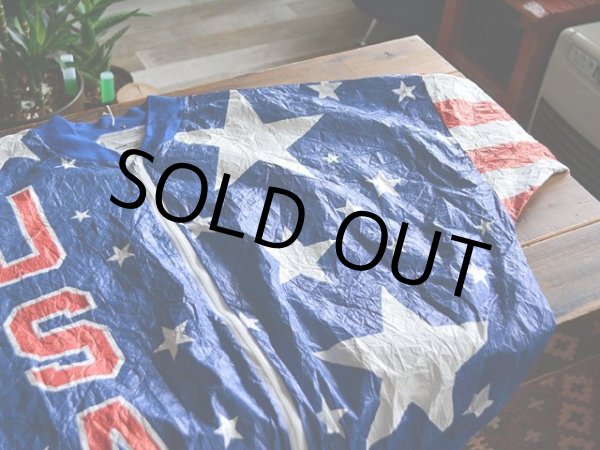 画像6: 1990s USAオリンピック柄ペーパージャケット　 表記XL  (6)