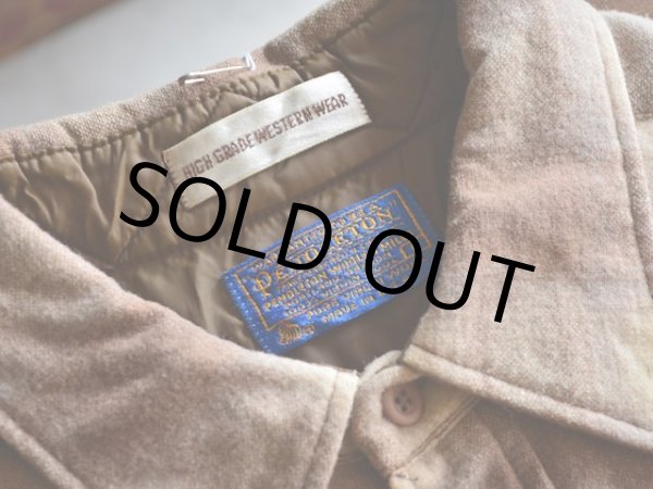 画像3: 1970s PENDLETON オンブレウールウエスタンシャツ　 表記L  (3)