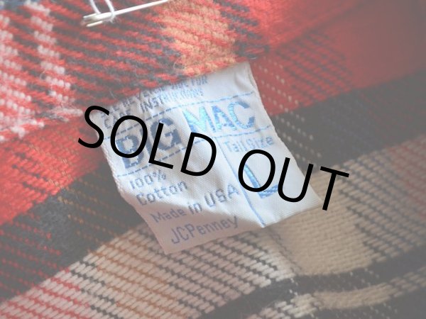 画像3: 1970s BIG MAC ヘビーネルシャツ  表記L  (3)