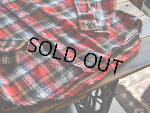 画像5: 1970s BIG MAC ヘビーネルシャツ  表記L  (5)