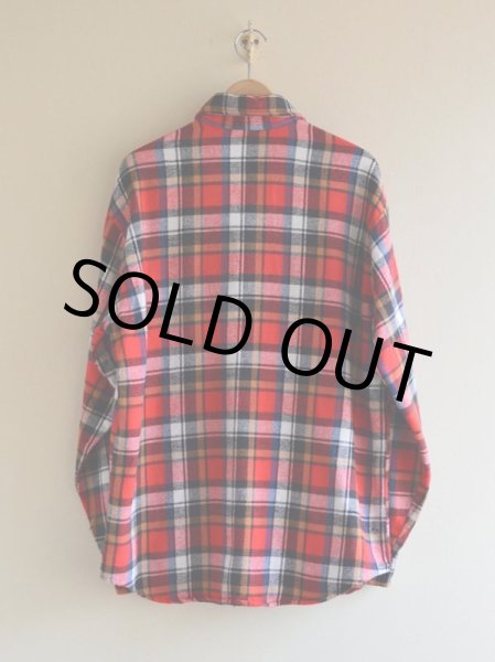 画像2: 1970s BIG MAC ヘビーネルシャツ  表記L  (2)