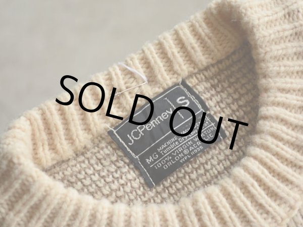 画像3: 1970s〜 JCPenney チーフジョセフ柄アクリルセーター  表記S  (3)