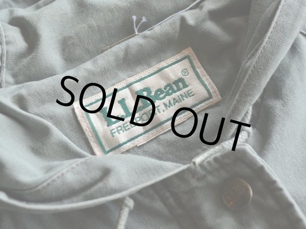 画像3: 1980s L.L.Bean キャンバスパーカー  実寸M  (3)