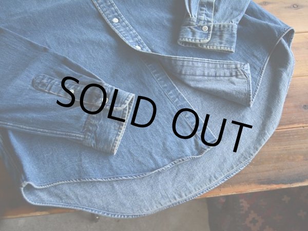 画像6: 1990s POLO COUNTRY  デニムBDシャツ  表記XL  (6)