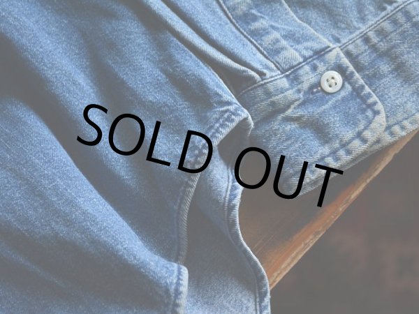 画像7: 1990s POLO COUNTRY  デニムBDシャツ  表記XL  (7)