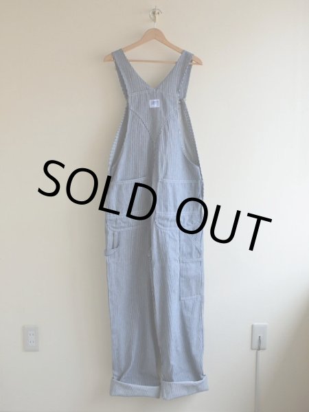 画像2: 1990s LIBERTY ヒッコリーオーバーオール　 DEAD STOCK!!　 表記W36 L32  (2)