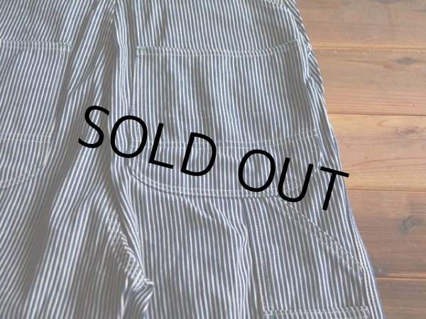 画像9: 1990s LIBERTY ヒッコリーオーバーオール　 DEAD STOCK!!　 表記W36 L32  (9)