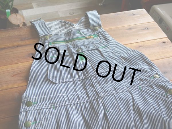画像3: 1990s LIBERTY ヒッコリーオーバーオール　 DEAD STOCK!!　 表記W36 L32  (3)