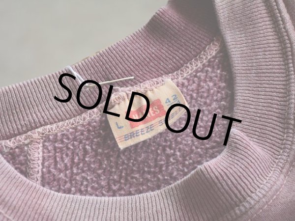 画像3: 1960s HANES BREEZE SHIELD 半袖スウェット　 表記L  (3)