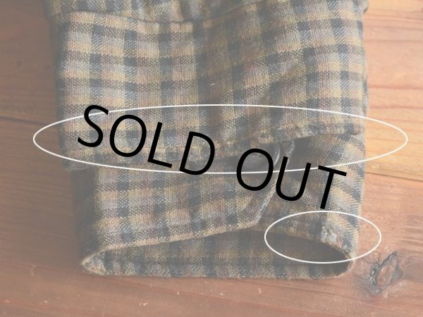 袖口に多少のスレホツレ。