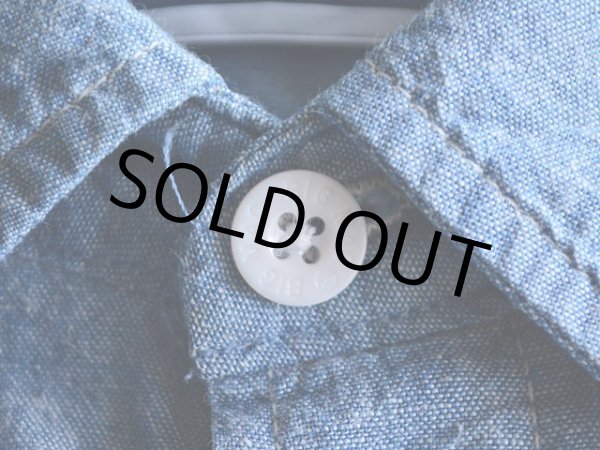 画像4: 1980s BIG MAC シャンブレーシャツ  表記L  (4)