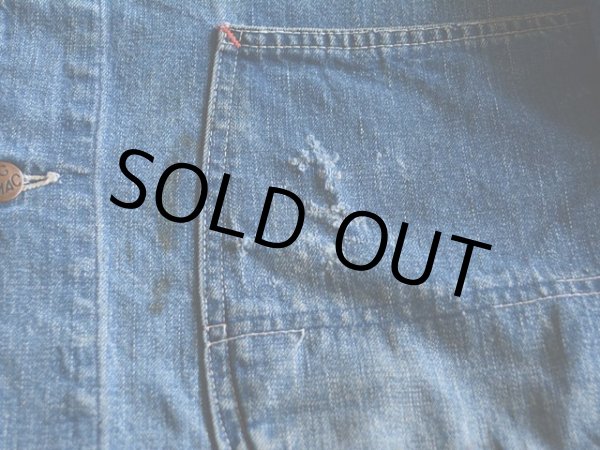 画像10: 〜1960s BIG MAC デニムカバーオール 　 実寸40  (10)