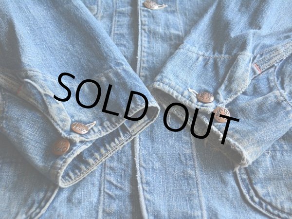 袖に多少のスレダメージ。