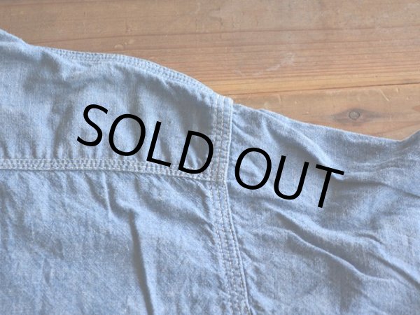 画像8: 1980s BIG MAC シャンブレーシャツ  表記L  (8)