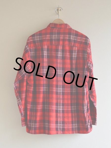 画像2: 1960s〜 PRESCOTT プリントネルシャツ　 表記M  (2)