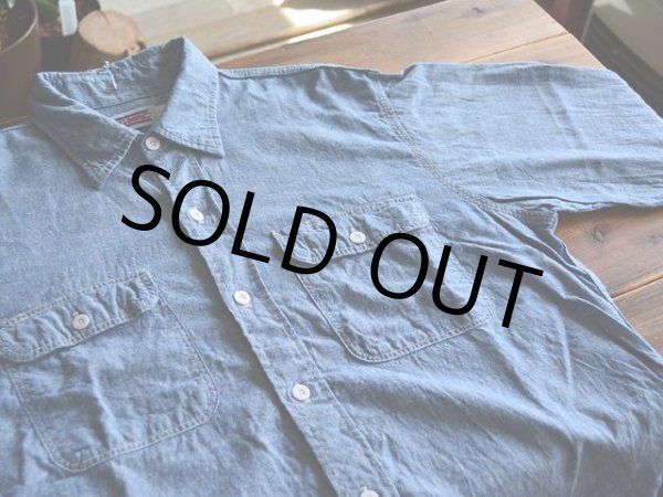 画像5: 1980s BIG MAC シャンブレーシャツ  表記L  (5)